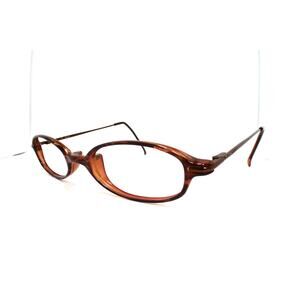 Magic Clip M276 BRN (Brown) 49-19-140mm Eyeglasses FRAMES ONLY - GOOD CONDITION